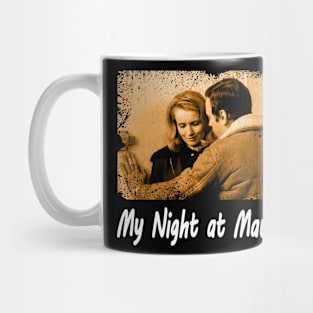 Eric Rohmers Cinematic Brilliance on Vintage Inspired T-Shirt Mug